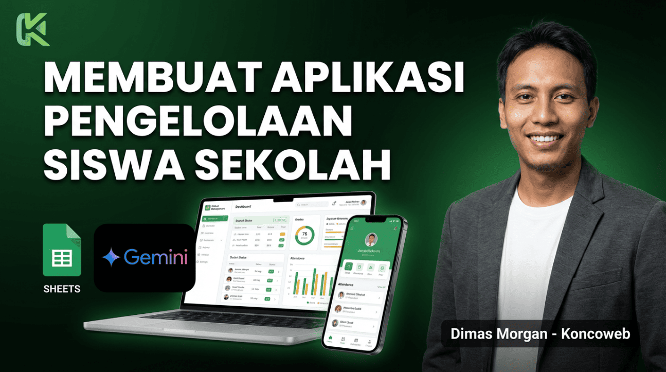Script Gemini Gems Tinggal Pakai : Aplikasi Data siswa Tanpa Koding 4