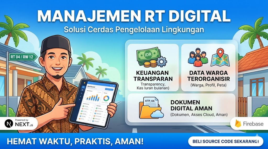 Sistem Informasi Manajemen RT Digital (Next-Gen RT)