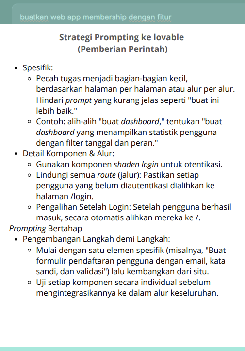 Ebook : Ahli Buat app dengan Lovable 2